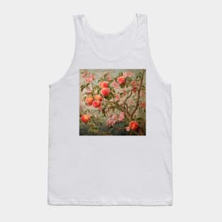 Peach trees and blossoms Tank Top